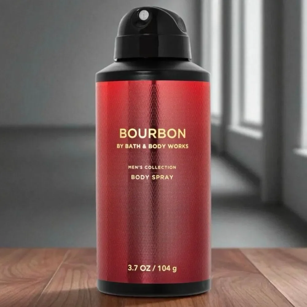 Bath & Body Works Bourbon Men’s Collection Pepper Amber Oak Body Spray